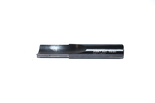041-1632: 1FL Straight O Flute: 1/2"SH; 1/2"CD; 1"CL